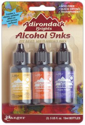 Ranger Ink Ranger • tim holtz adirondack alcohol inks yellow, orange & purple 14m