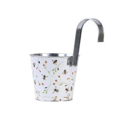 Esschert Design bloempot met haak bijen