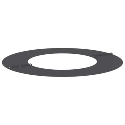 VidaXL Geschikt voor platte boomring zwart ø40 / 70 cm staal VidaXL Geschikt voor platte boomring zwart ø40 / 70 cm staal