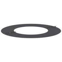 VidaXL Geschikt voor platte boomring zwart ø40 / 70 cm staal - thumbnail