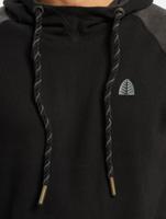 Just Rhyse / Hoody Mr. Raglan in zwart - thumbnail