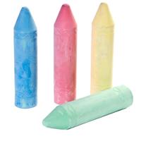 Clown super stoepkrijt 4 stuks - thumbnail