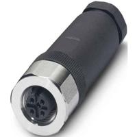 Phoenix Contact 1553268 Sensor/actuator connector, niet geassembleerd M12 Aantal polen (sensoren): 4 Bus, recht 1 stuk(s) - thumbnail