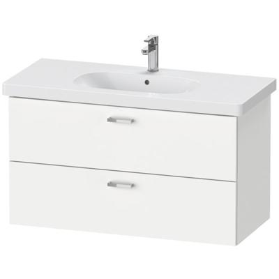 Duravit XBase wastafelonderkast 100x45,8 cm met 2 laden voor D-Code wastafel, matwit Duravit XBase wastafelonderkast 100x45,8 cm met 2 laden voor D-Code wastafel, matwit