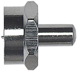 1 stuk(s) CFA 8-00 Afsluitweerstand 75 ohm F-stekker 1 stuk(s)