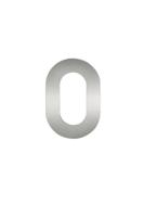 Huiscijfer 0 rvs mat 120 mm - thumbnail