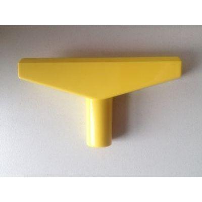 T-stuk 90 mm geel voor profiel-1
