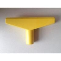 T-stuk 90 mm geel voor profiel-1 - thumbnail