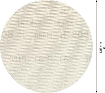 Bosch Accessoires Expert M480 schuurnet voor excenterschuurmachines 125 mm, K180 50-delig - 1 stuk(s) - 2608900684 Bosch Accessoires Expert M480 schuurnet voor excenterschuurmachines 125 mm, K180 50-delig - 1 stuk(s) - 2608900684