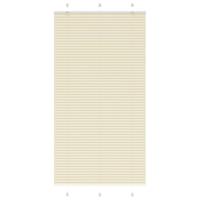Pliss rolgordijn 105x200cm stofbreedte 104,4cm polyester crme - thumbnail