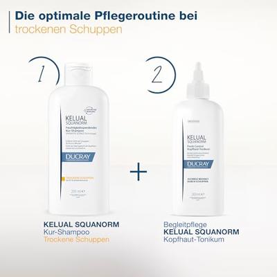 Ducray Squanorm Hydraterende Verzorgende Shampoo Droge Schilfers 200ml