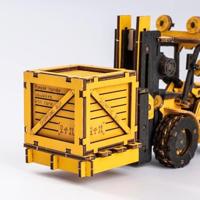 Robotime Forklift houten bouwpakket - thumbnail
