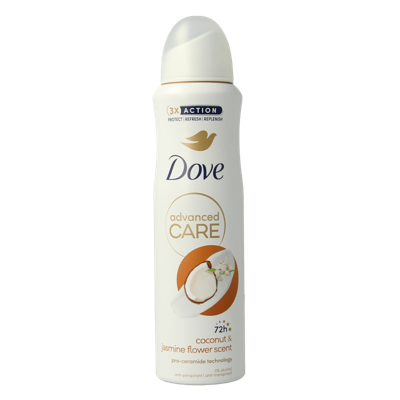 Deodorant spray advanced coconut & jasmine 150 Milliliter Deodorant spray advanced coconut & jasmine 150 Milliliter