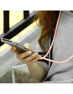 Draagkoord mobiele telefoon Muvit for Change Roze Draagkoord mobiele telefoon Muvit for Change Roze