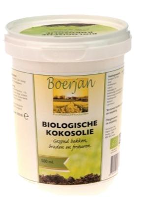 Boerjan Biologische Kokosolie 500ML