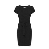 ICHI jurk IHREBEL met glitters zwart - thumbnail