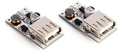 Whadda WPM403 DC-DC boost-module / (2,5 V-5 V) 600 MA naar USB 5 V (2 stuks)