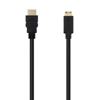 Kabel HDMI naar Mini HDMI NANOCABLE 10.15.0902 1,8 m Zwart 1,8 m - thumbnail