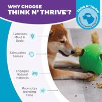 NINA OTTOSSON DOG SNUFFLE N' TREAT BAL GROEN - thumbnail
