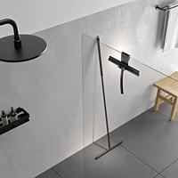 Raamwisser Sealskin Deluxe RVS 24 cm Mat Zwart (incl. Flexibele Glashaak) - thumbnail