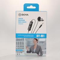 BOYA BY-M1 dasspeld-microfoon voor smartphone en camera - thumbnail