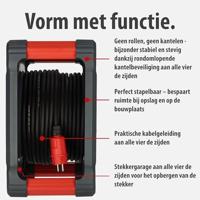 Brennenstuhl Professional Bouwplaats kabelhaspel | KA 3100 5 | IP44 | 33m | H07RN-F 3G1.5 - 9201330110 - thumbnail