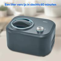 MEDION IJsmachine met compressor (geschikt voor het bereiden van ijs, bevroren yoghurt en sorbets, 1 liter, 100 - thumbnail
