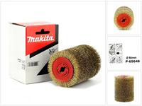 Makita P-65648 Vermessingde staaldraadborstel 100x120mm - thumbnail