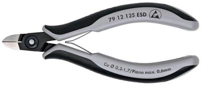 Knipex 79 12 125 ESD 79 12 125 ESD ESD Zijkniptang Met facet 125 mm