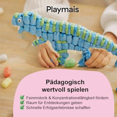 Playmais classic 3d dino - 90 stukjes