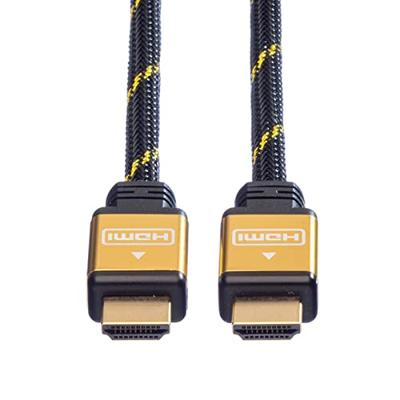 ROLINE GOLD HDMI HighSpeed Kabel met Ethernet, M-M, 2 m
