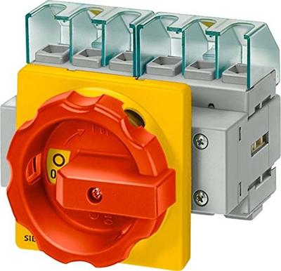 Lastscheidingsschakelaar Zwart 4-polig 6 mm² 16 A 690 V/AC Siemens 3LD20031TL51 Lastscheidingsschakelaar Zwart 4-polig 6 mm² 16 A 690 V/AC Siemens 3LD20031TL51