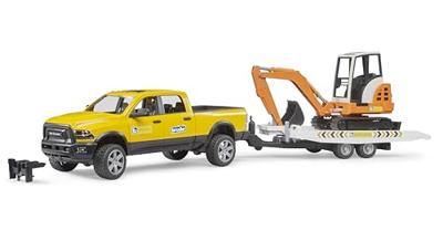 Bruder RAM Rental Service met mini graafmachine Bruder RAM Rental Service met mini graafmachine