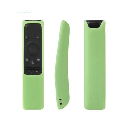 Universele waterdichte anti-drop silicone afstandsbediening beschermende cover Case voor Samsung Smart TV (fluorescerende groen)