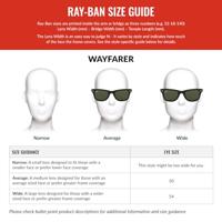 Zonnebril Ray-Ban Wayfarer 0RB2140 - 6773R5 50 Transparant Grey/Blue - thumbnail