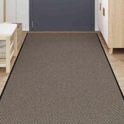 Deurmat 115x300 cm bruin