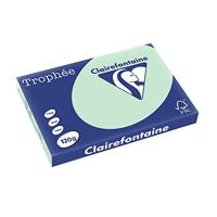 Clairefontaine Trophée Pastel, gekleurd papier, A3, 120 g, 250 vel, groen - thumbnail