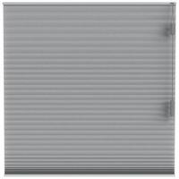 Fenstr plisségordijn Toronto dubbel 25mm lichtdoorlatend - donkergrijs (20514) - thumbnail