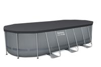 Bestway Zwembad Power Steel bovengronds ovaal 549x274x122 cm - thumbnail