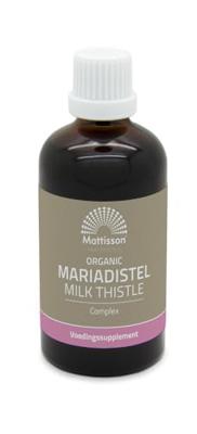 Mattisson Organic mariadistel complex tinctuur bio 100 Milliliter