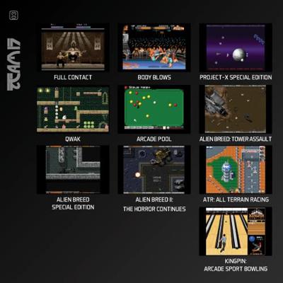 Evercade Team 17 Amiga - Home Computer Classics - Cartridge 1 Evercade Team 17 Amiga - Home Computer Classics - Cartridge 1