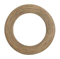 Light & Living Ronde Spiegel 'Piedre' Rotan, 70cm, kleur Bruin - thumbnail