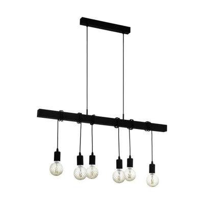 Eglo Hanglamp Townshend E27 zwart