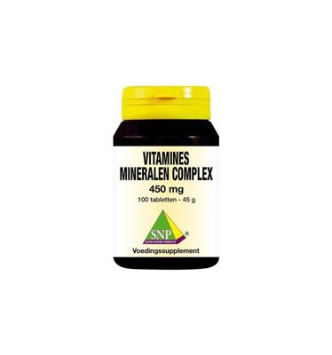 Vitamines mineralen complex 450mg 100 Tabletten