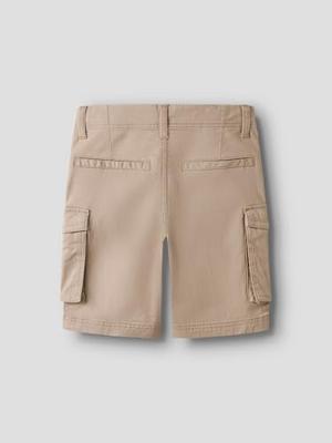 Name it zomer short jongens - cargo - taupe - Nkmryan - thumbnail