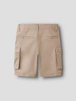 Name it zomer short jongens - cargo - taupe - Nkmryan - thumbnail