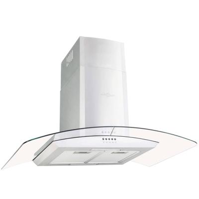 VidaXL Wandafzuigkap 756 m³/u led 90 cm roestvrij staal