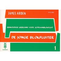 XYZ Uitgeverij James Arden De jonge blokfluiter 1 blokfluitboek - thumbnail