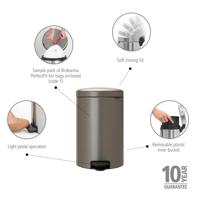 Brabantia pedaalemmer newicon 20 l - thumbnail