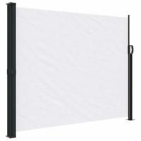 VidaXL Windscherm uittrekbaar 160x500 cm wit - thumbnail